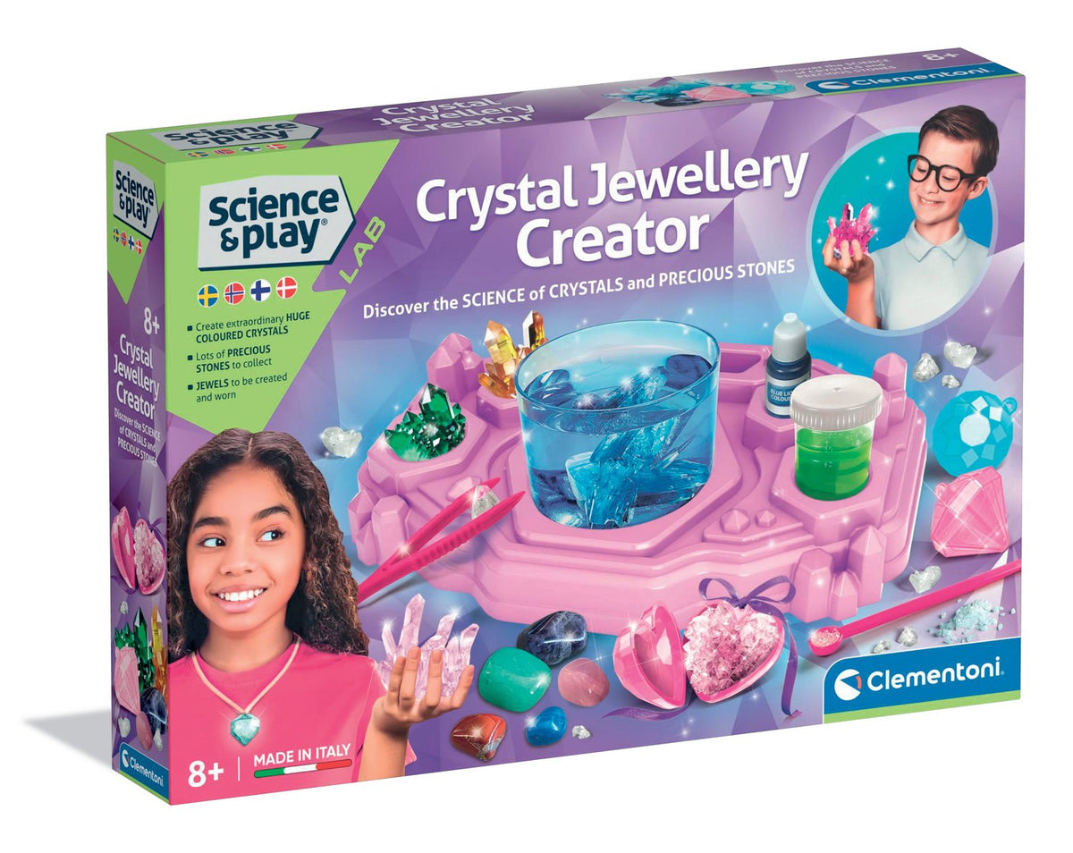 Crystal Science Kit: Grow Crystals & Make Jewelry