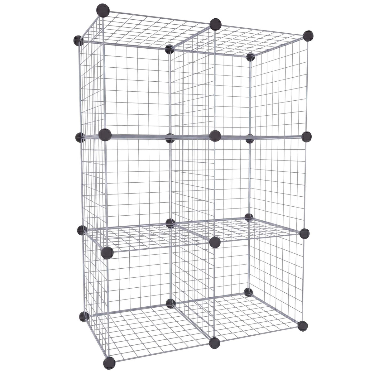 Cube Shelf Set – Modular Metal Wire Storage Cubes