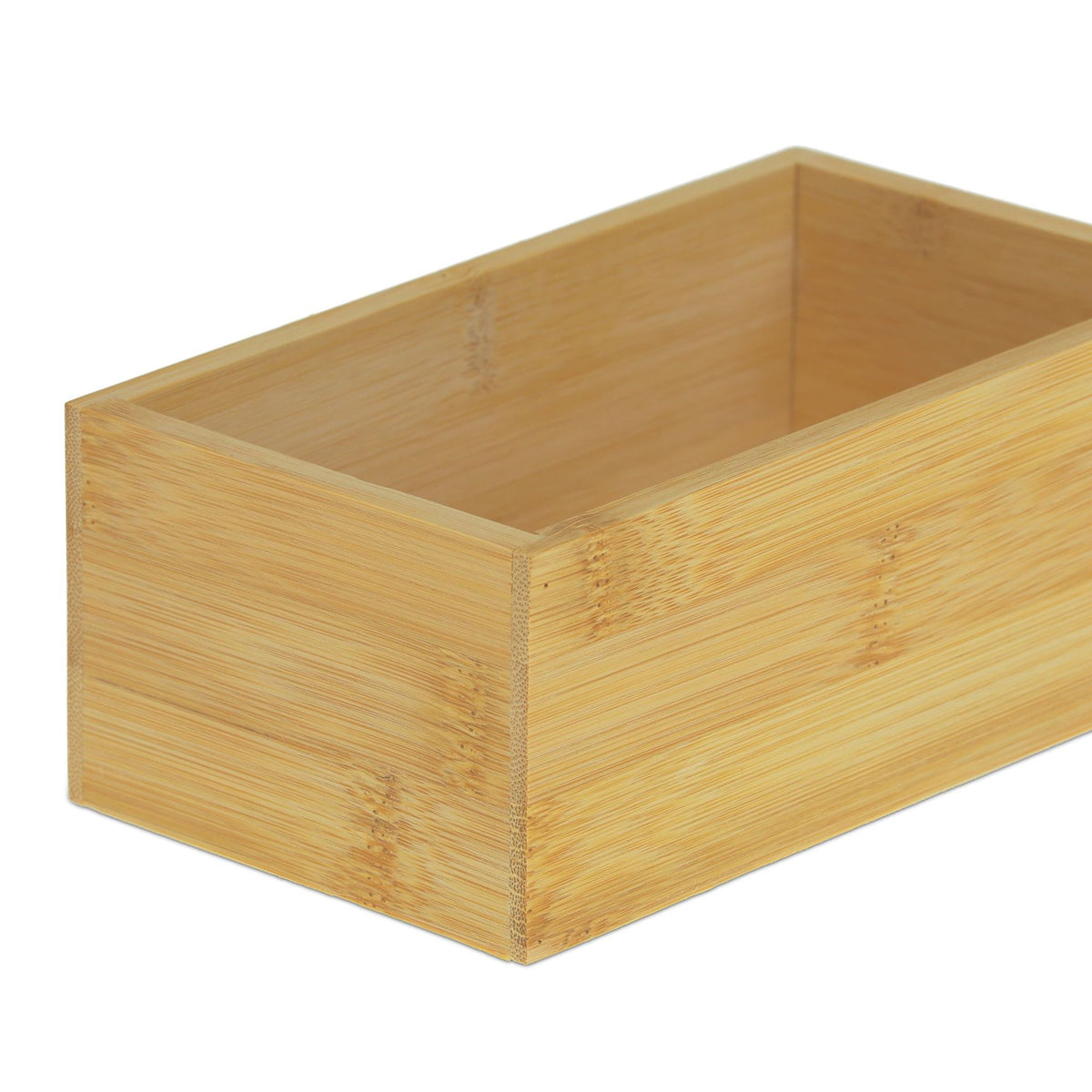 Cuboid box made of bamboo