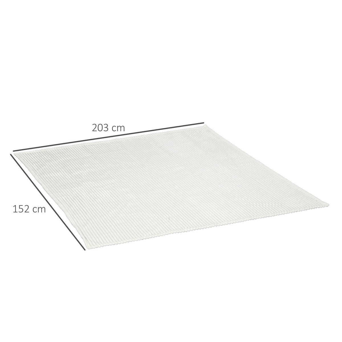Cuddly Blanket, Fluffy Fleece Blanket, 203 X 152 Cm, Ideal As A Sofa Throw For Two, Sofa Blanket For Bed And Couch, Cream