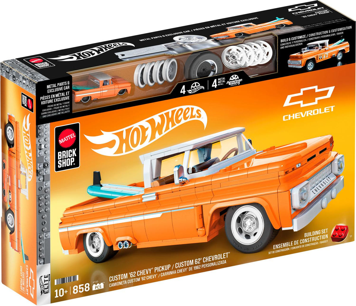Custom '62 Chevy Model Kit, 1:16 Scale, 854 Parts