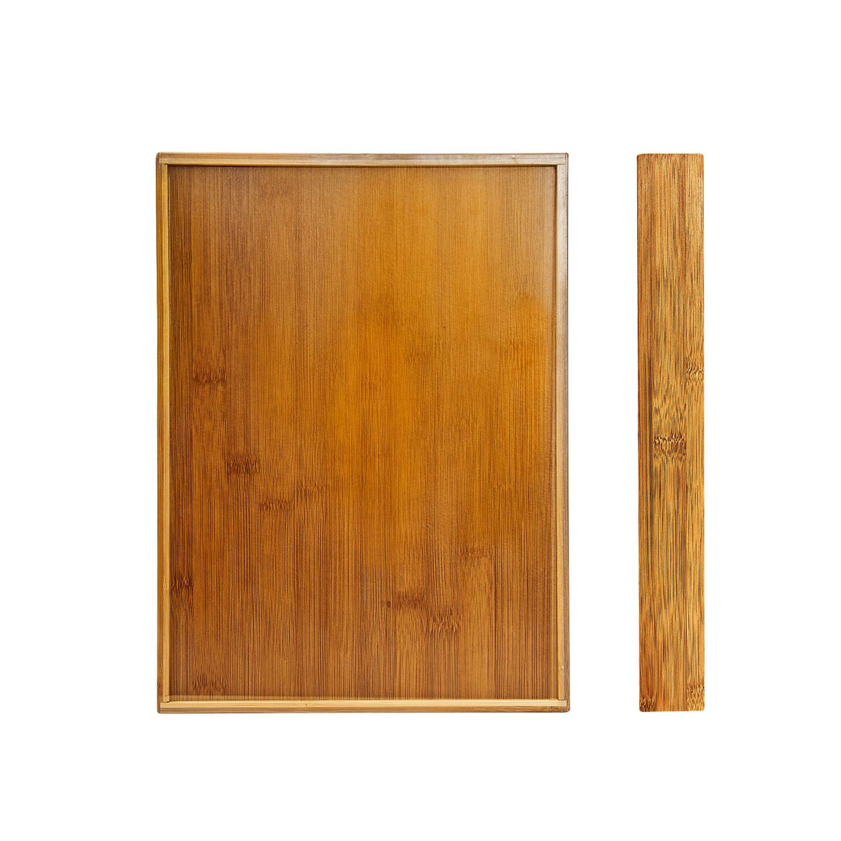 Cutlery box 4 compartments bamboo