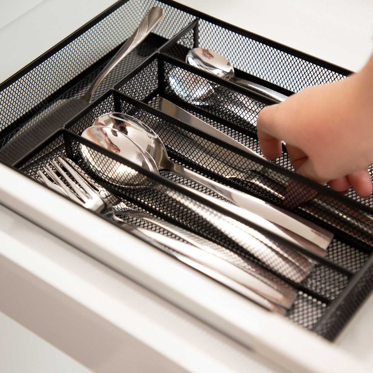 Cutlery tray in metal M