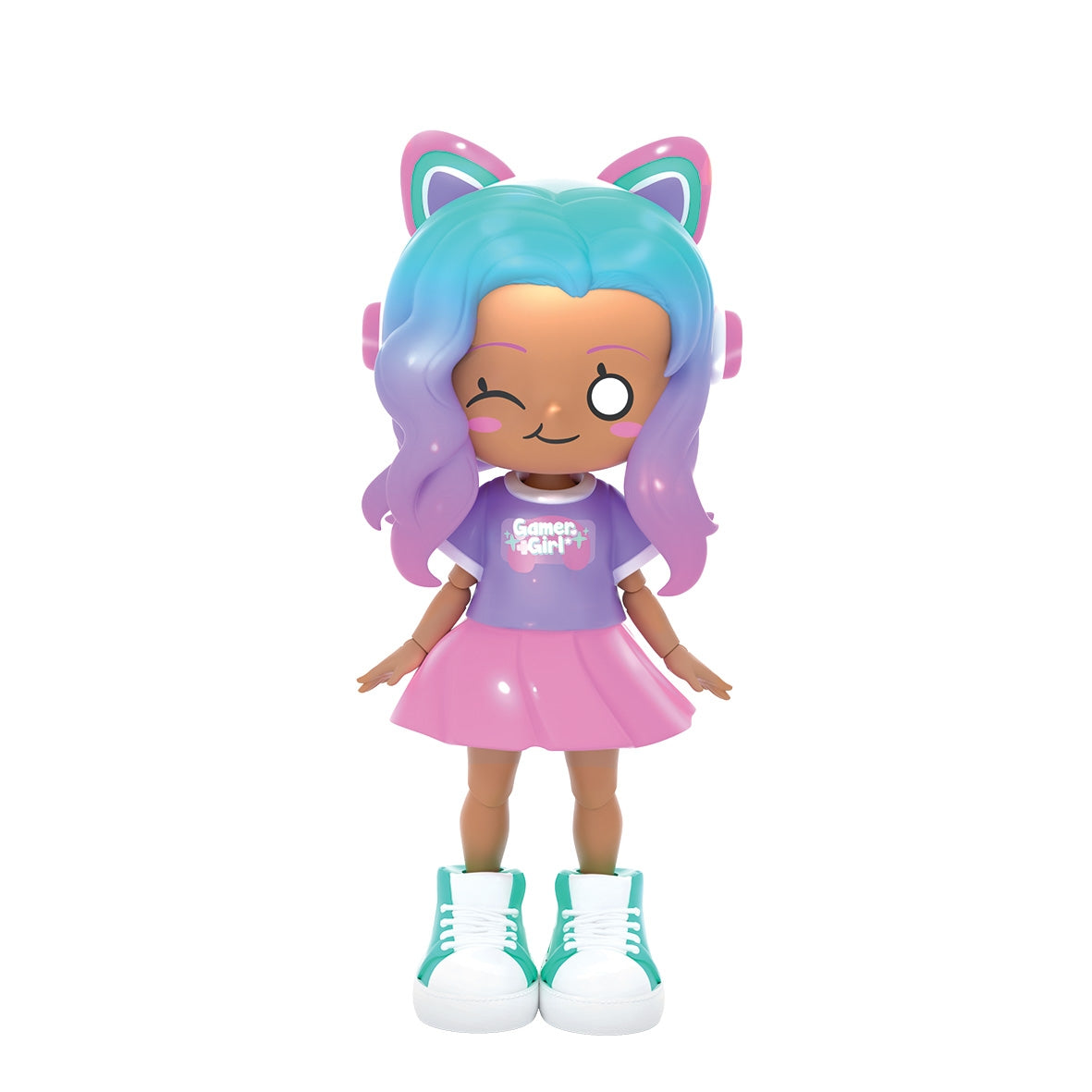 Cybepunk Anime Doll Set, 14 cm, 32 Style Options