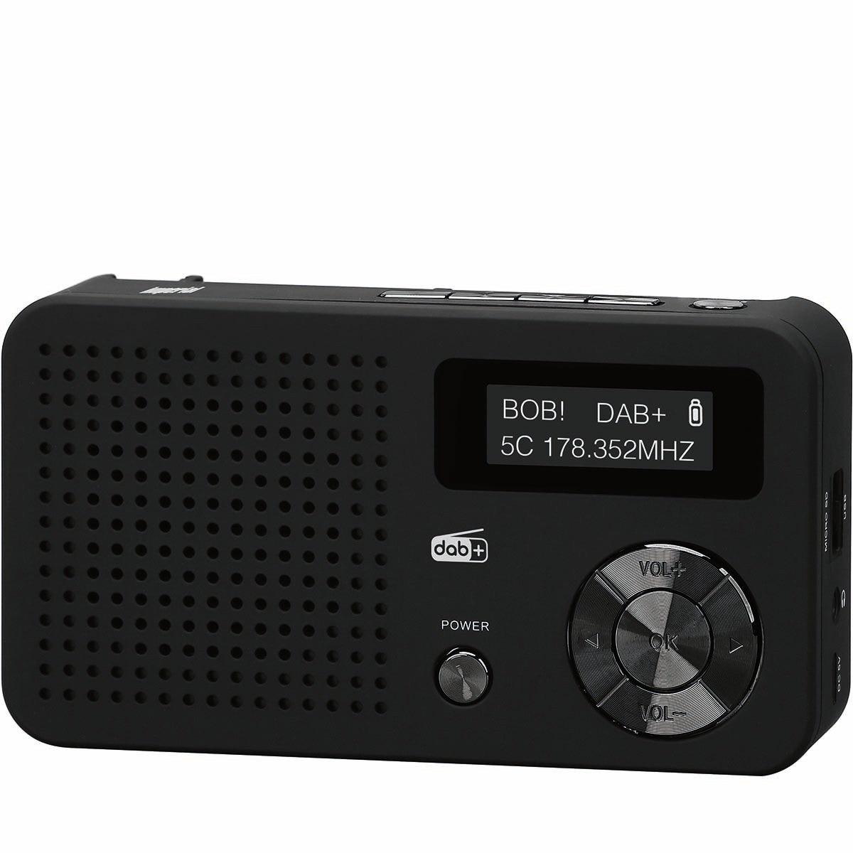 DABMAN 13 Portable DAB+ / FM Radio Black