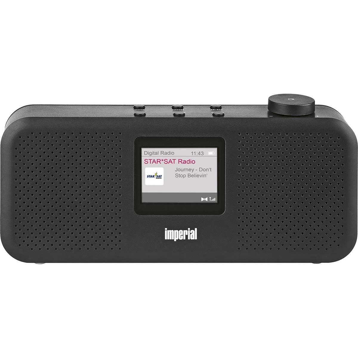 DABMAN 16 DAB+ / FM Stereo Radio Black