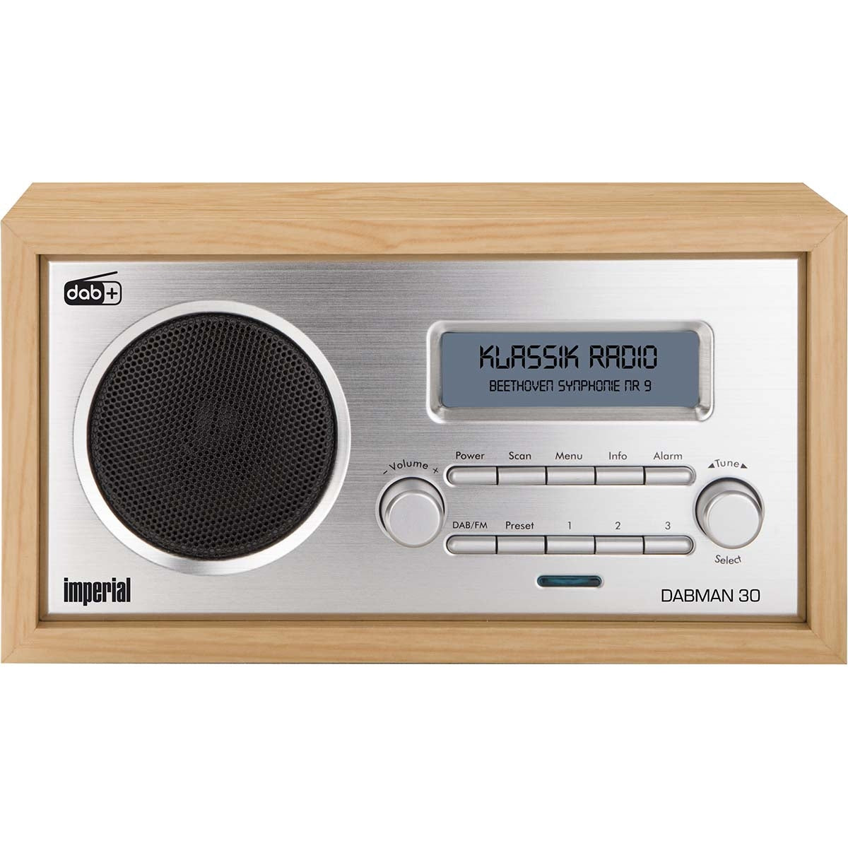 DABMAN 30 DAB+ / FM Radio Wood