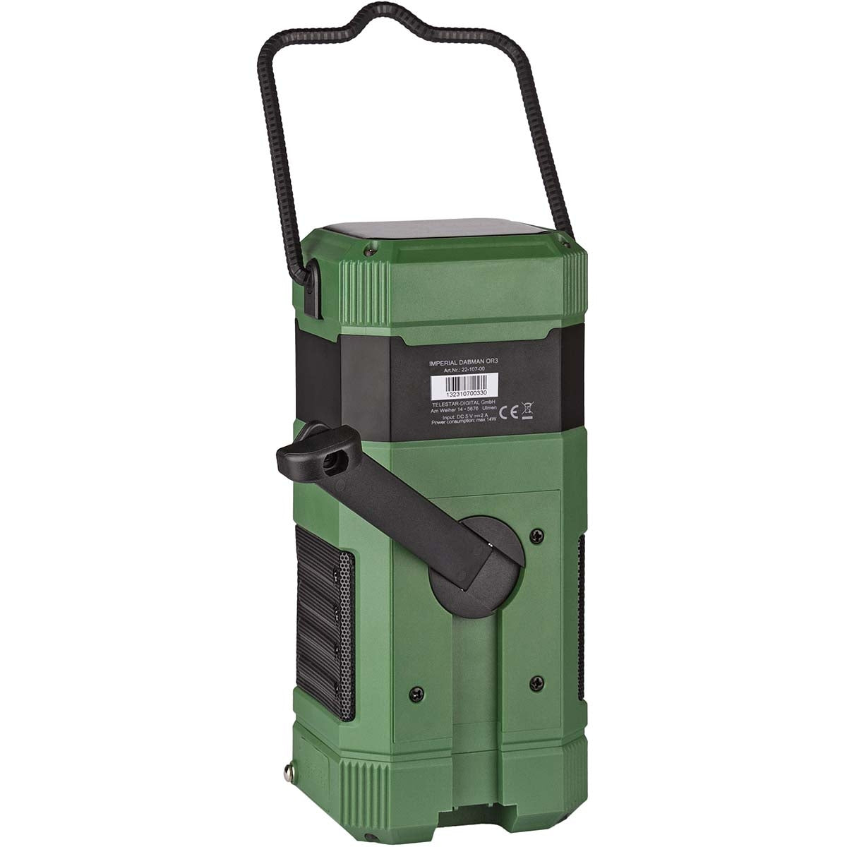 DABMAN OR 3 Battery-operated DAB+/FM outdoor radio with Bluetooth