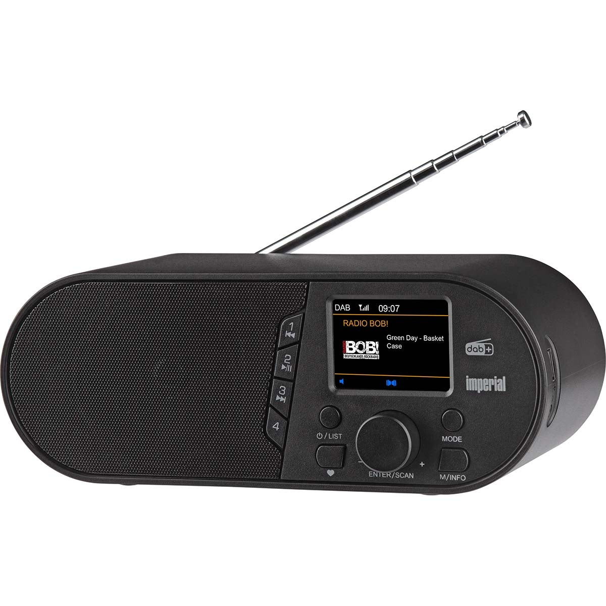 DABMAN d105 Compact DAB+ /FM / Bluetooth Radio Black