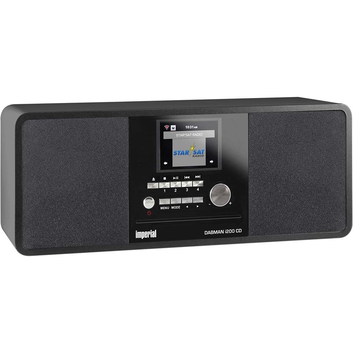 DABMAN i200 CD Multifunctional Radio DAB+ / FM / Internet / Bluetooth Black