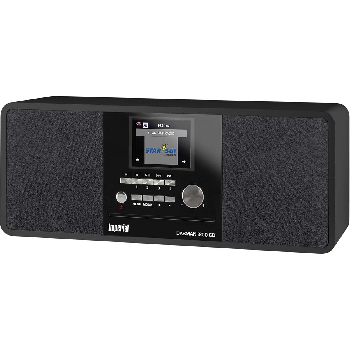 DABMAN i200 CD Multifunctional Radio DAB+ / FM / Internet / Bluetooth Black
