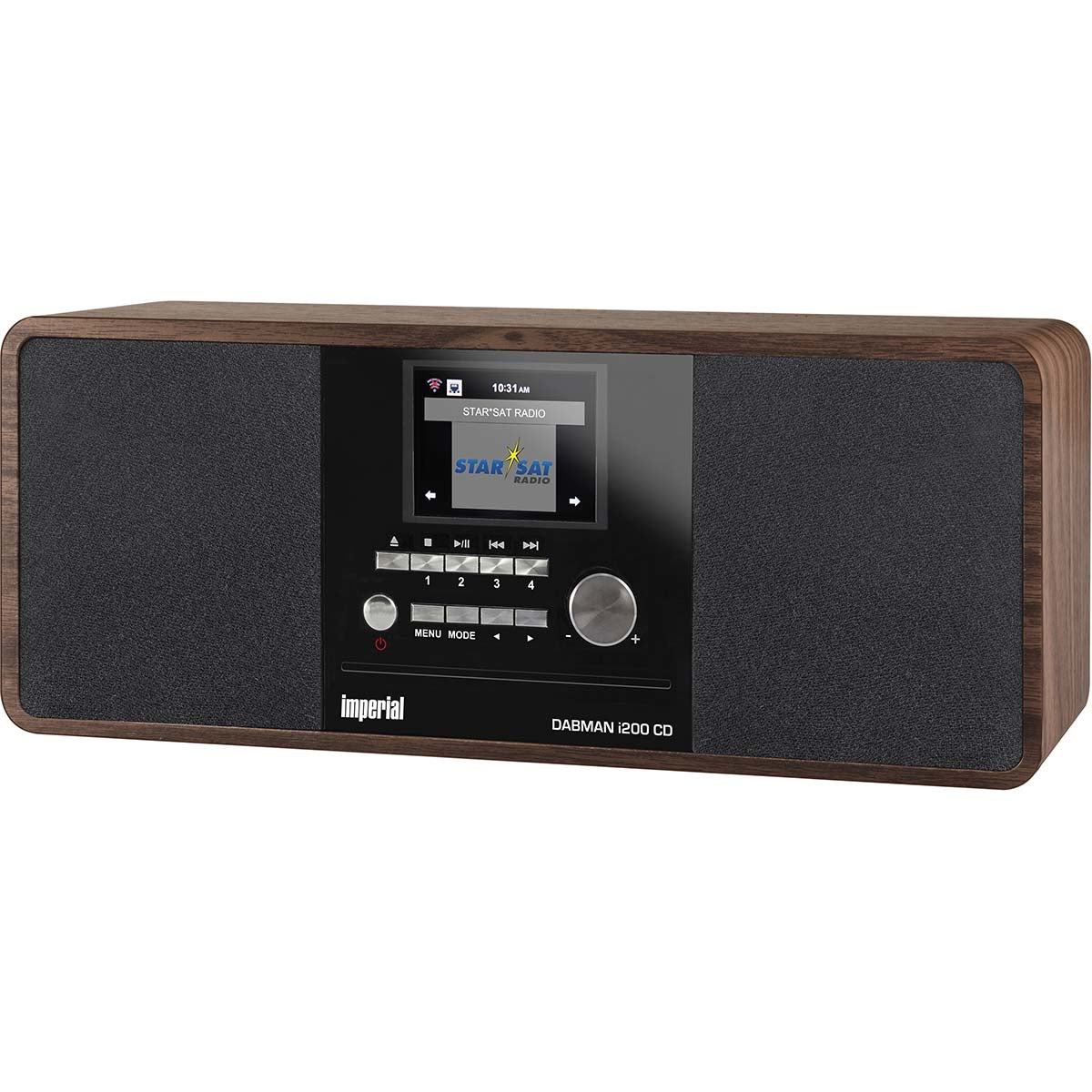 DABMAN i200 CD Multifunctional Radio DAB+ / FM / Internet / Bluetooth Wood Look