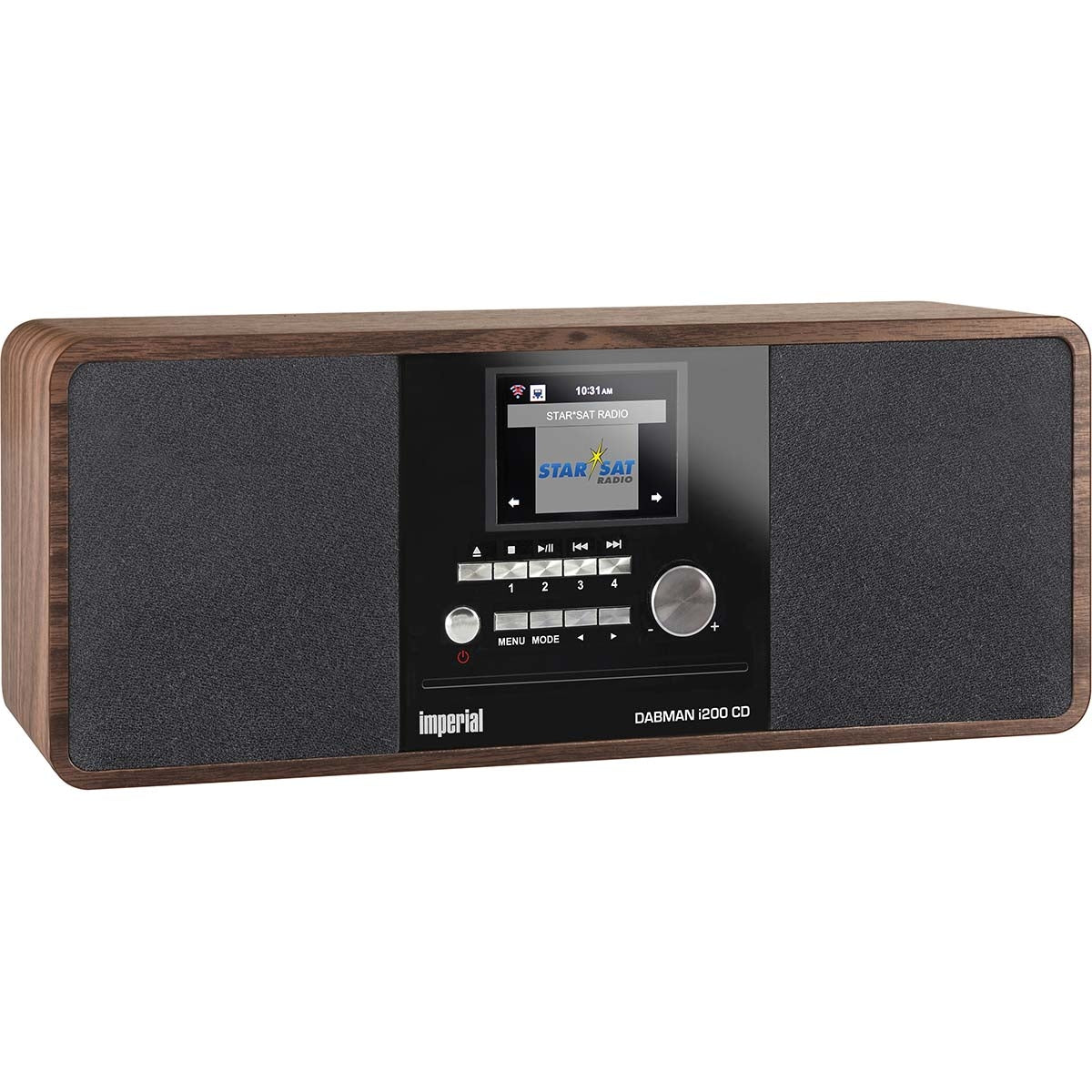 DABMAN i200 CD Multifunctional Radio DAB+ / FM / Internet / Bluetooth Wood Look