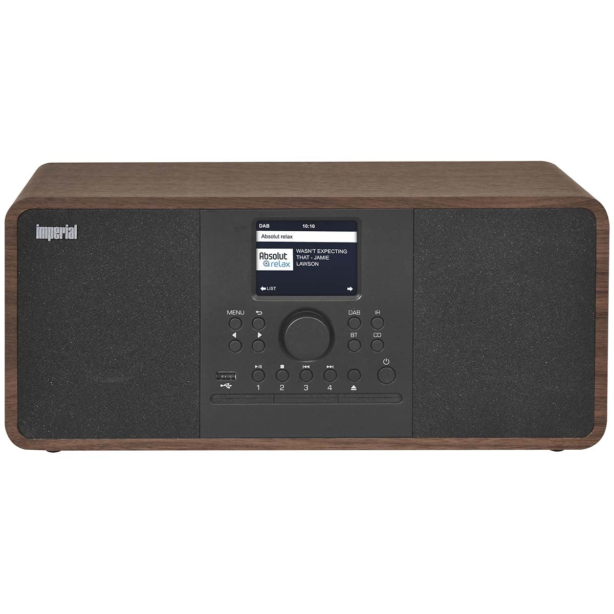 DABMAN i205 CD Hybrid Stereo Radio DAB+ / FM / Internet / Bluetooth Wood Look