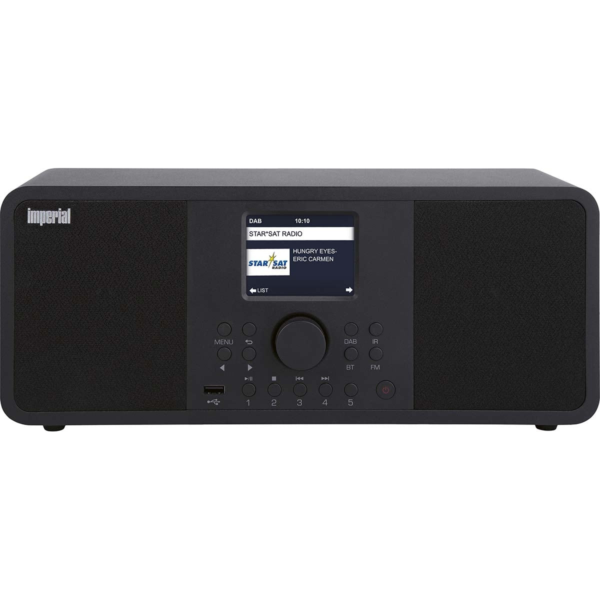 DABMAN i205 Hybrid Stereo Radio for Internet / DAB+ / FM Black