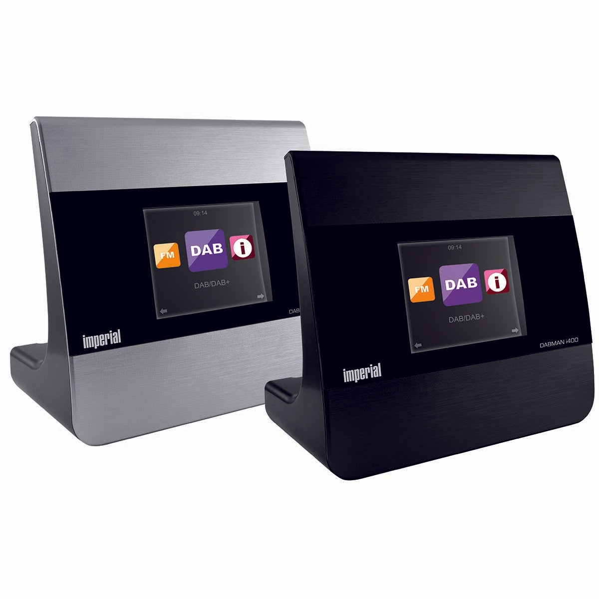 DABMAN i400 Compact Hybrid Radio DAB+ / FM / Internet / Bluetooth Black