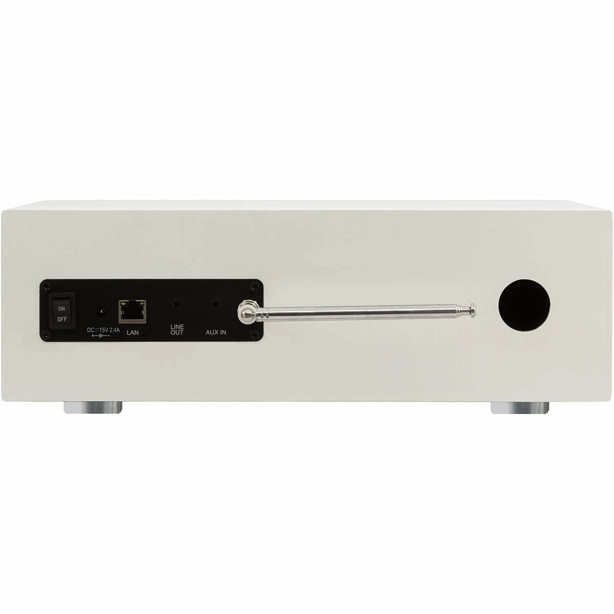 DABMAN i450 CD Multifunctional Stereo Radio DAB+ / FM / Internet / Bluetooth White-Silver