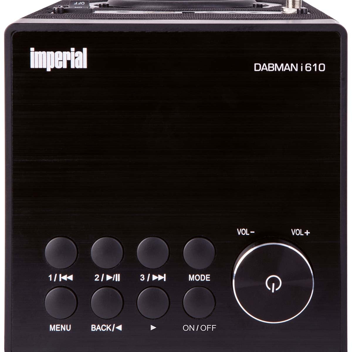 DABMAN i610 Multifunctional Stereo Radio DAB+ / FM / Internet / Bluetooth Black