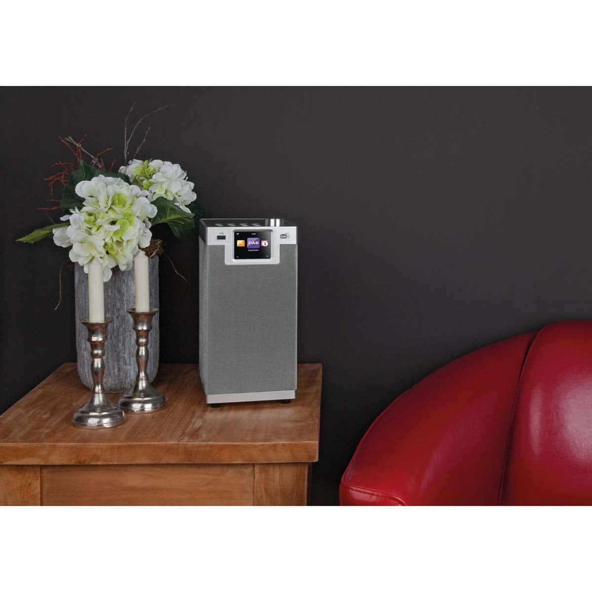 DABMAN i610 Multifunctional Stereo Radio DAB+ / FM / Internet / Bluetooth Grey