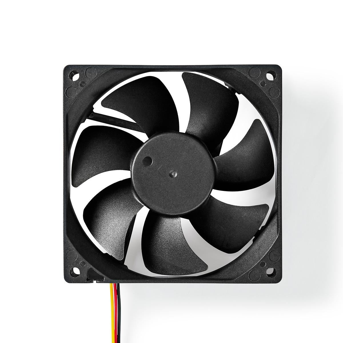 DC fan | DC | Fan Size: 92mm | 3-Pin | 26.7 dBA | Black