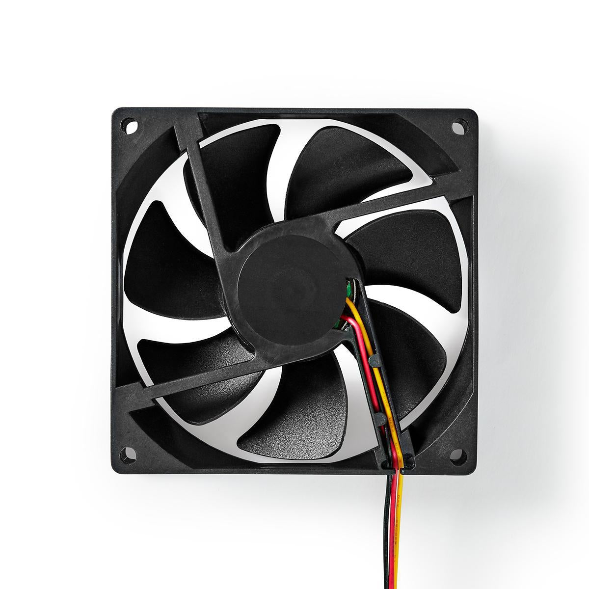 DC fan | DC | Fan Size: 92mm | 3-Pin | 26.7 dBA | Black