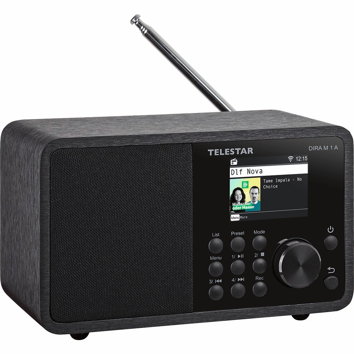 DIRA M 1 A EWF Compact Mono Multifunction Radio Black