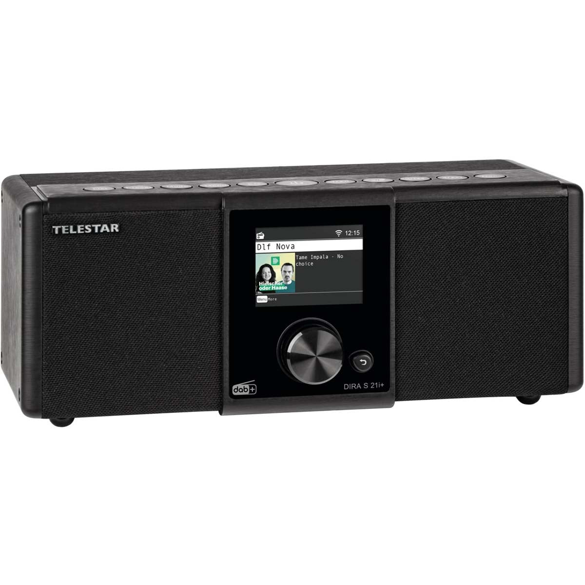 DIRA S21i+ EWF Multifunctional Stereo Radio DAB+ / FM / Internet / Bluetooth Black