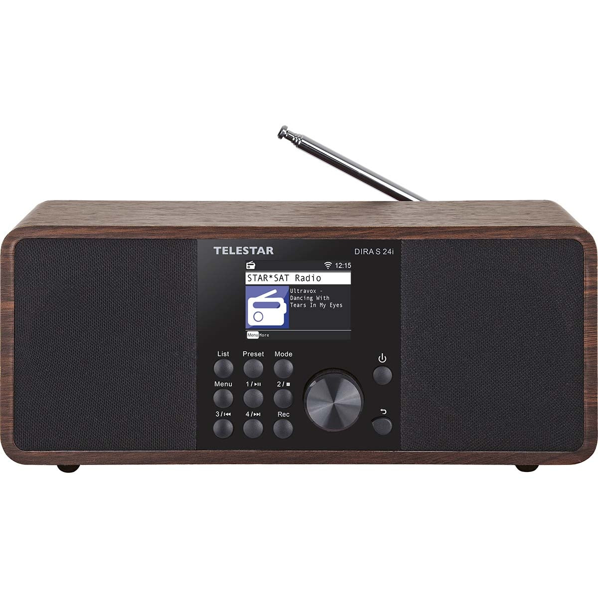 DIRA S 24i Multifunctional Stereo Radio DAB+ / FM / Internet / Bluetooth Wood