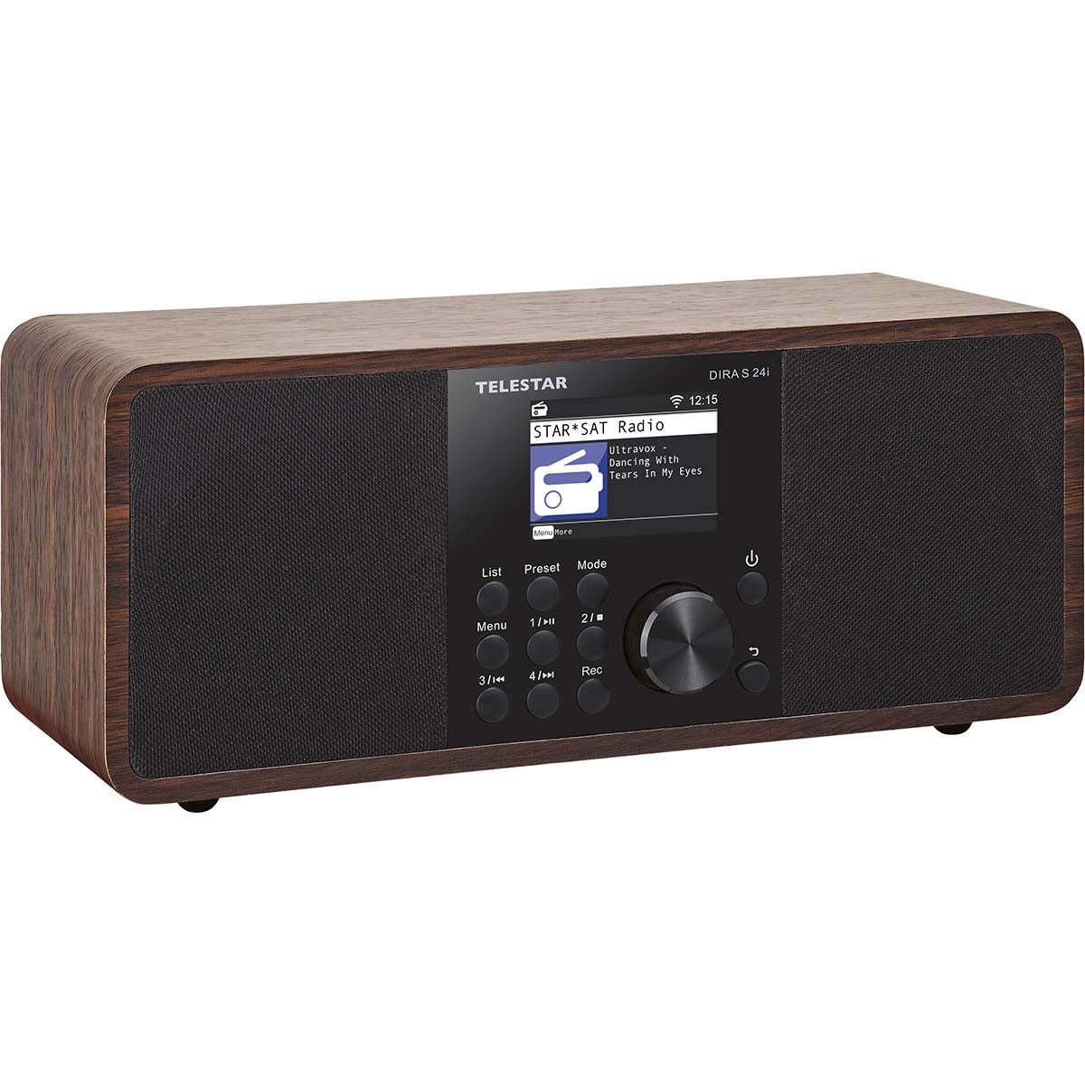 DIRA S 24i Multifunctional Stereo Radio DAB+ / FM / Internet / Bluetooth Wood
