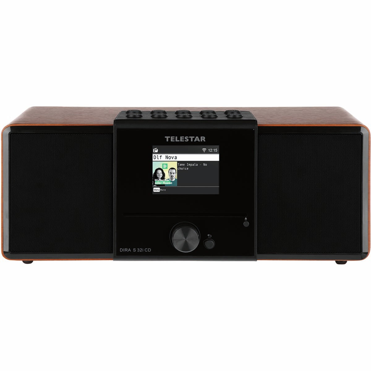 DIRA S32i CD EWF Multifunctional Stereo Radio with CD Player DAB+ / FM / Internet / Bluetooth Wood