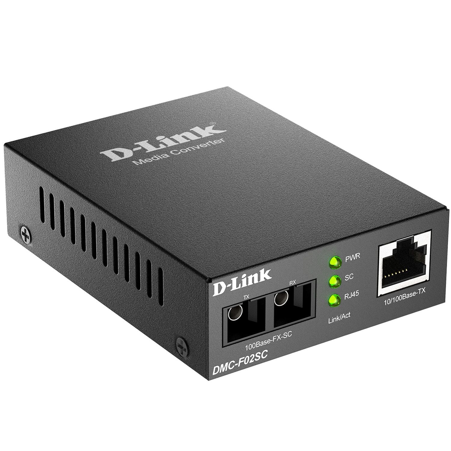 DMC-F02SC 10/100BaseTX to 100BaseFX SC Multi-mode Media Converter 2 km