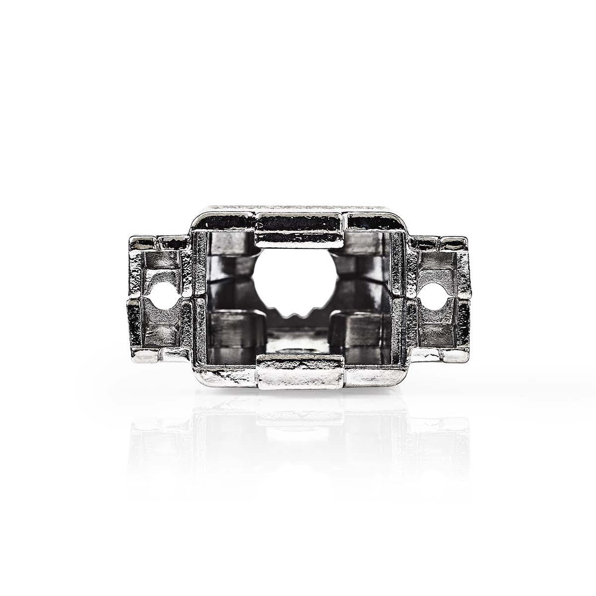 D-Sub Connector Chassis | D-SUB 9-Pin | Neutral | Nickel Plated | Metal | Metal | Plastic bag