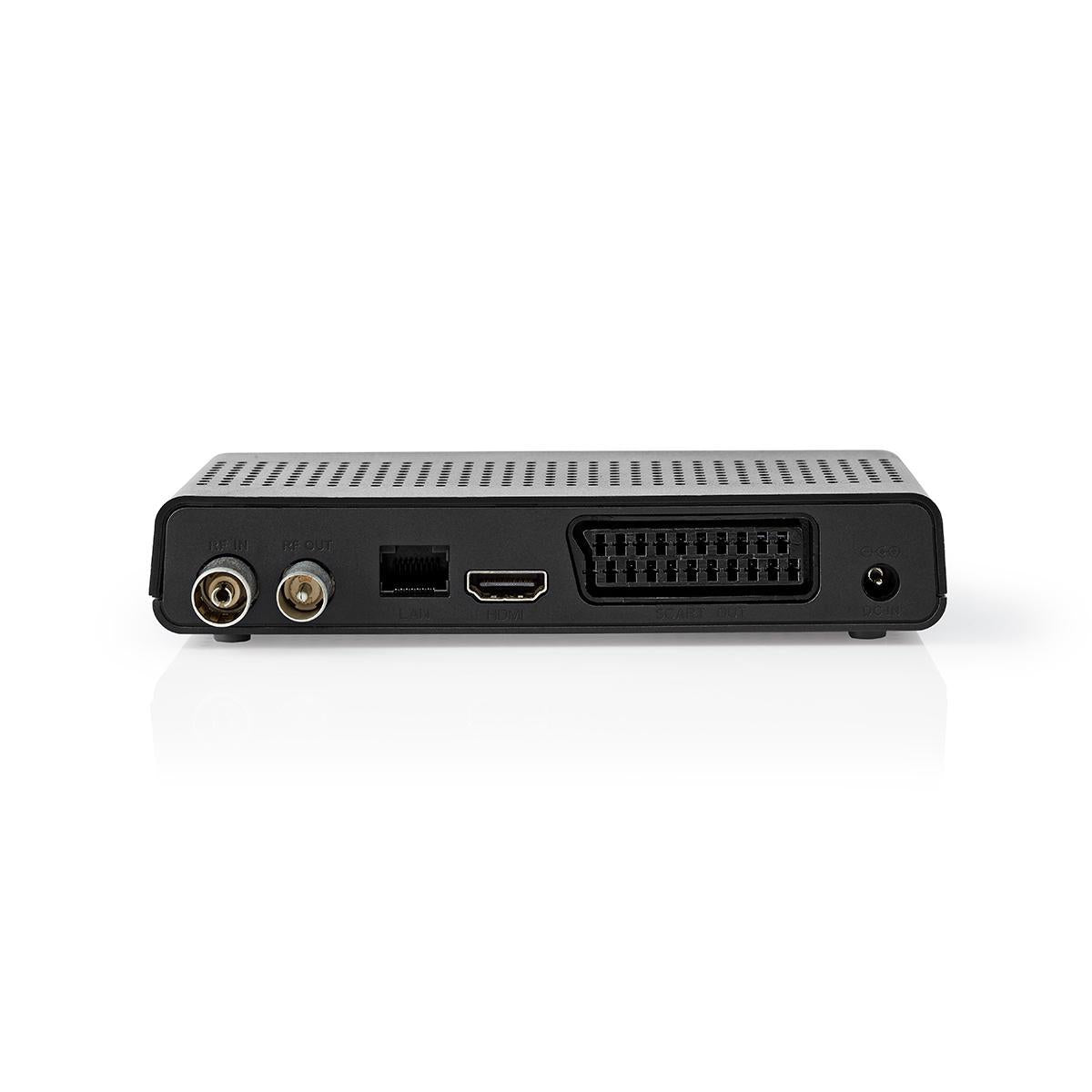 DVB-T2 receiver | Free To Air (FTA) | 480i / 480p / 576i / 576p / 720p / 1080i / 1080p | H.265 | 1000 Channels | Parental Control | Electronic Program Guide | Remote controlled | Black