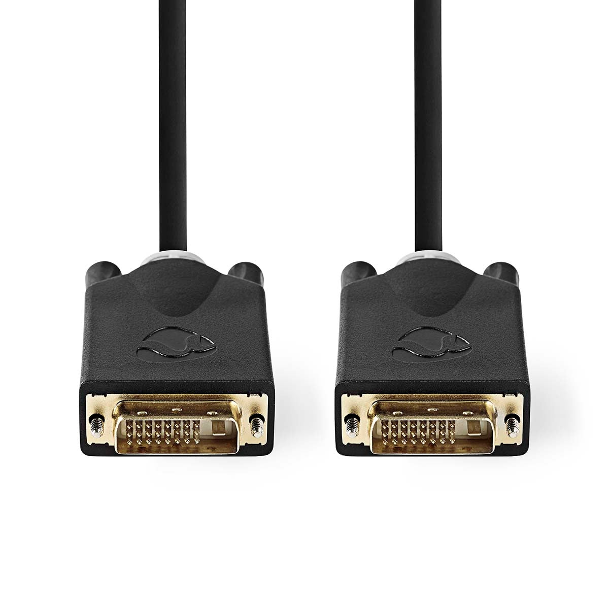 DVI cable | DVI-D 24+1-Pin Male | DVI-D 24+1-Pin Male | 2560x1600 | Gold Plated | 3.00 m | Straight | PVC | Anthracite | Box
