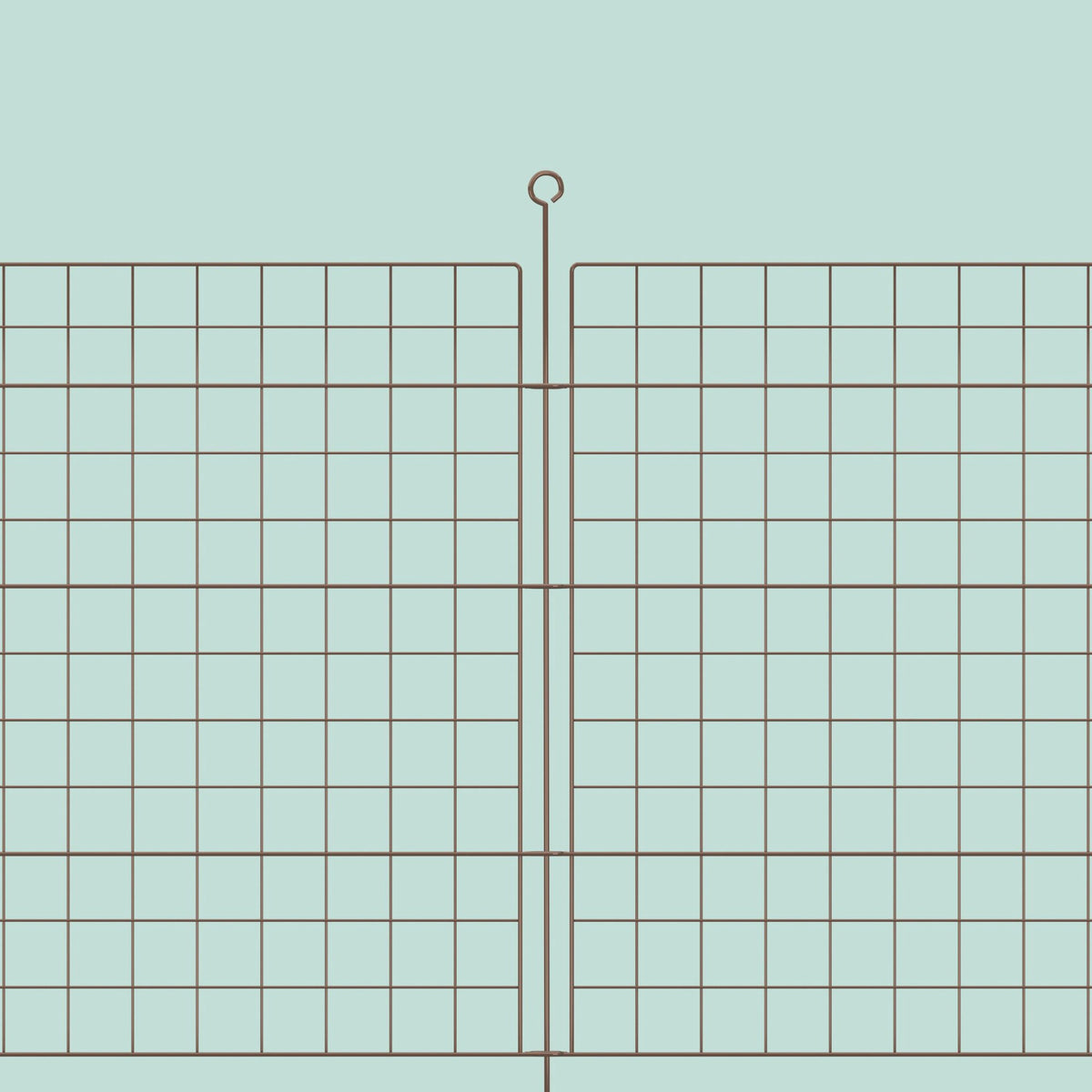 Dam fence with 5 parts