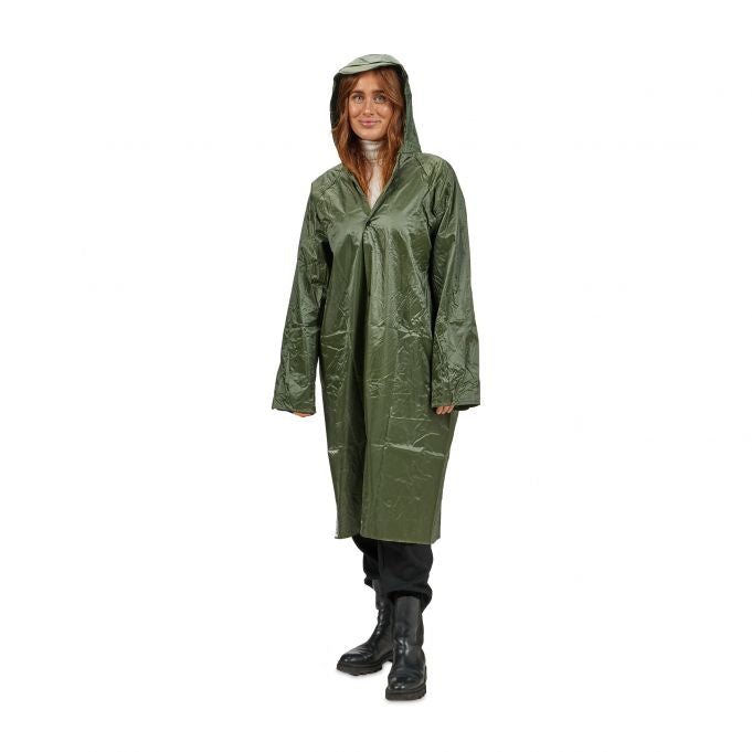 Dark green mackintosh