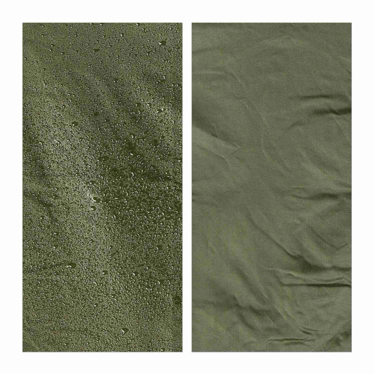 Dark green mackintosh