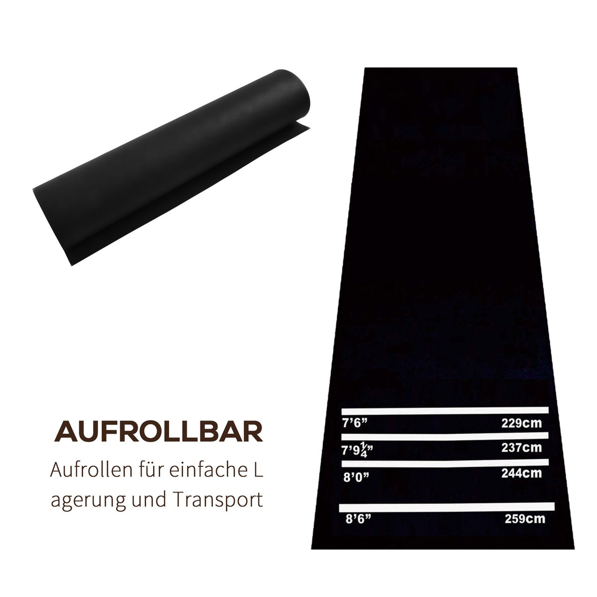 Dart Mat Rubber Mat Dart Accessories For Steel Dart Soft Dart Carpet Rubber Non-Slip New