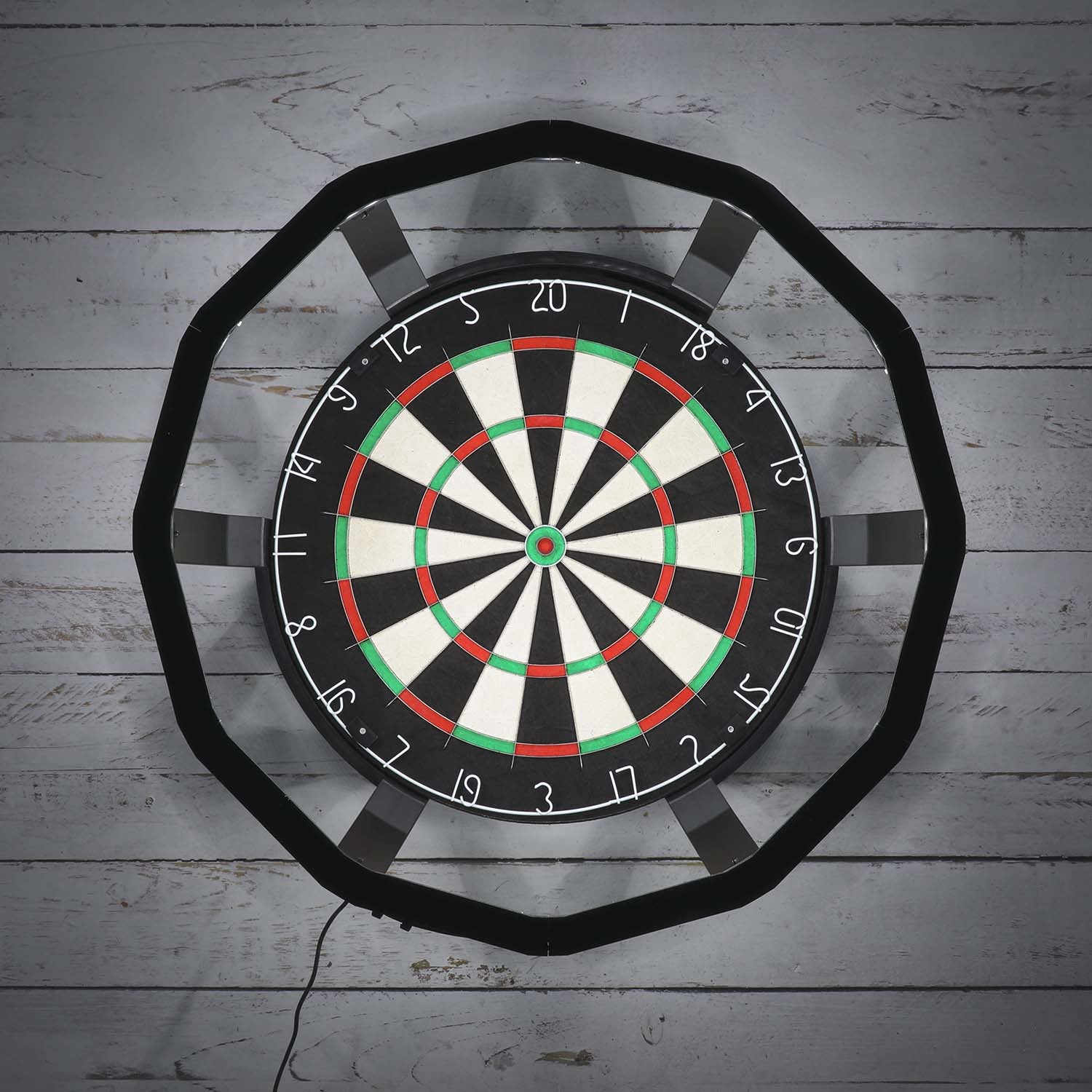 Dartboard LED Lighting, 360 Circular, 90 LEDs, Black