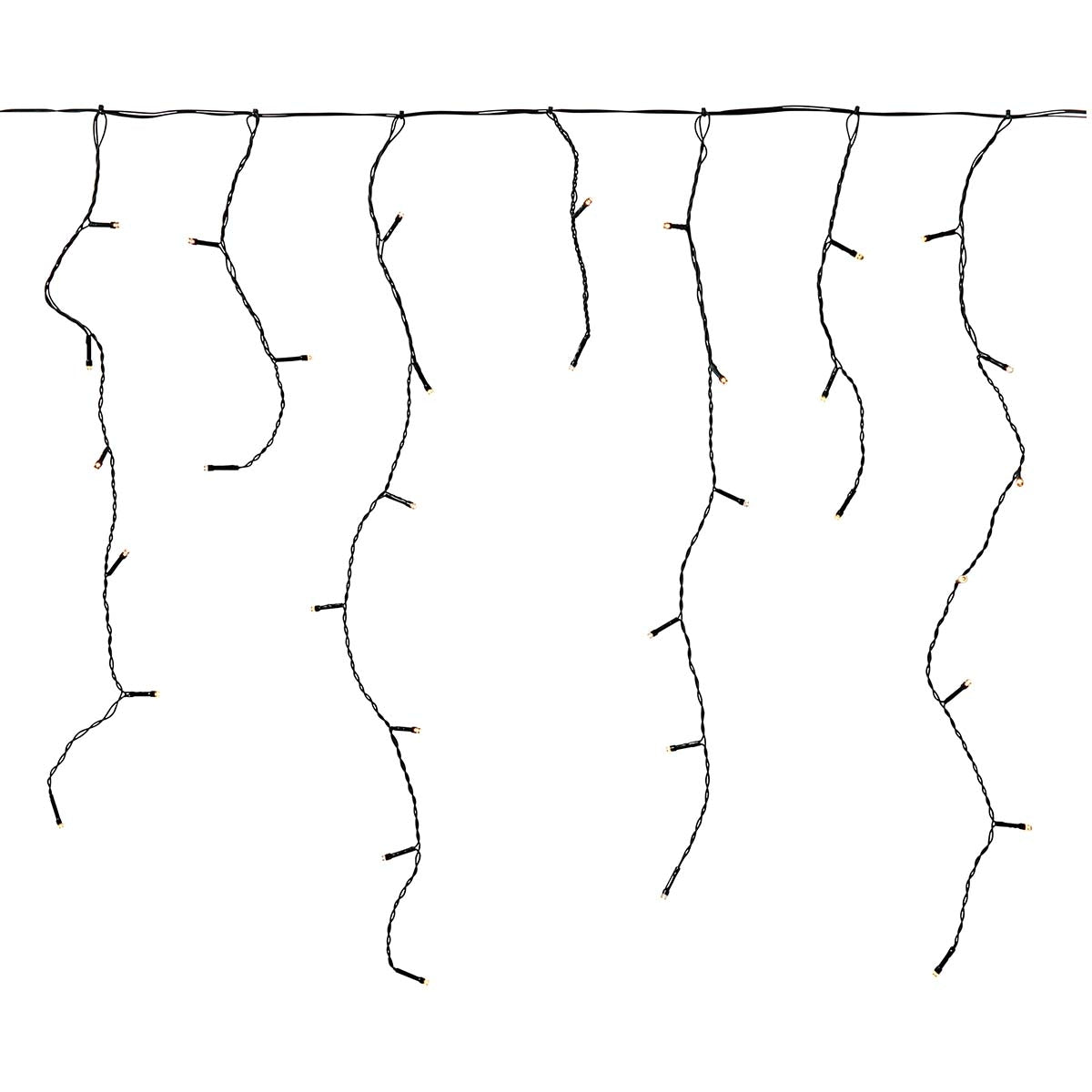 Decorative Istapps candle | 180 LEDs | Warm White | 5.90 m | Lighting effects: 7 | Power adapter