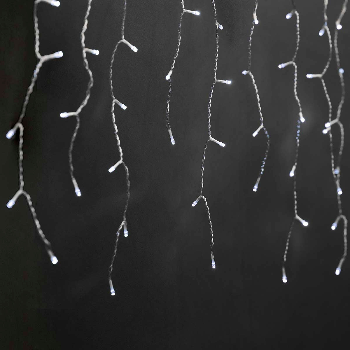 Decorative Istapps candle | 360 LED's | Cold White | 9.00 m | Lighting effects: 7 | Power adapter