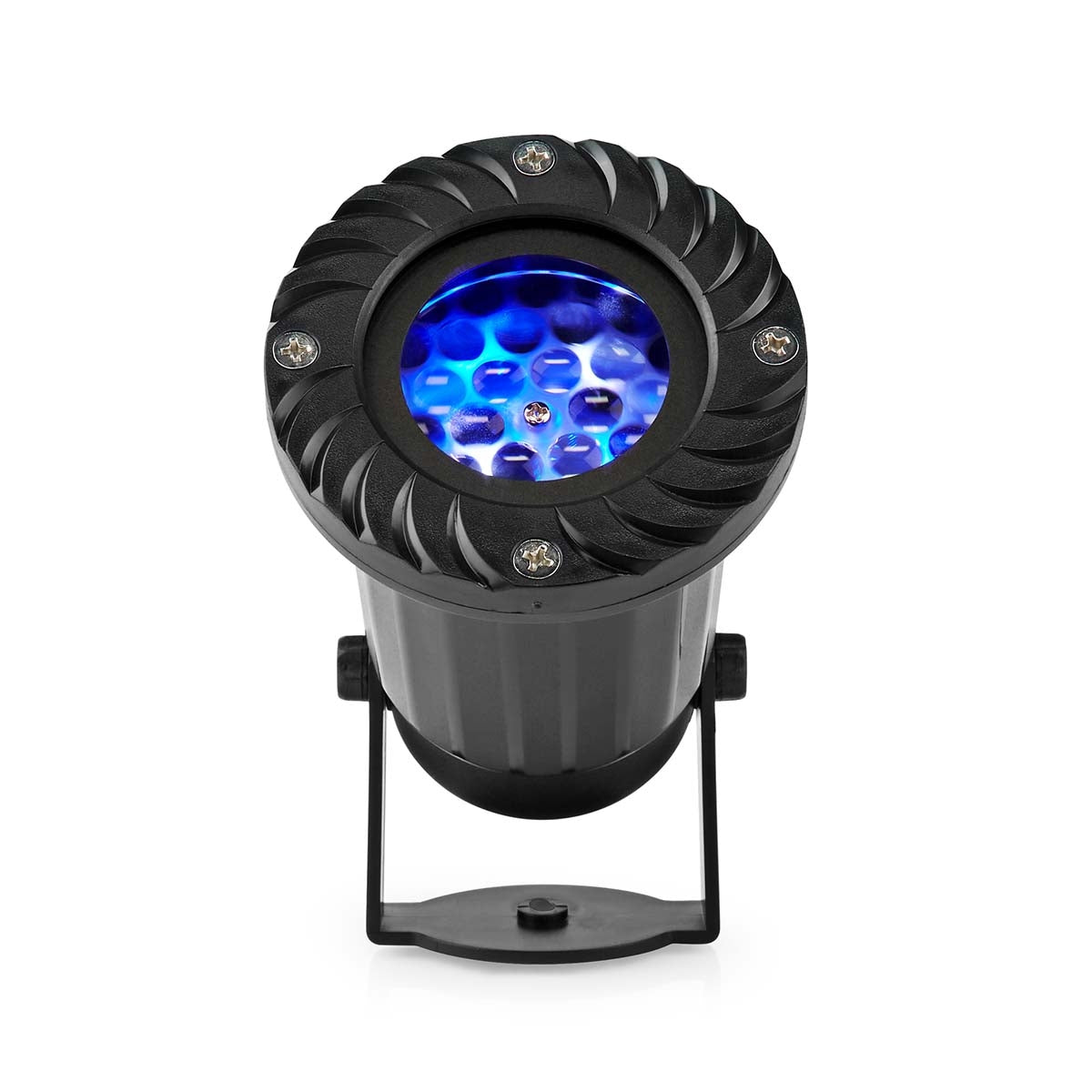 Decorative Light | LED Snowflake Projector | White and Blue Ice Crystals | Indoors or Outdoors