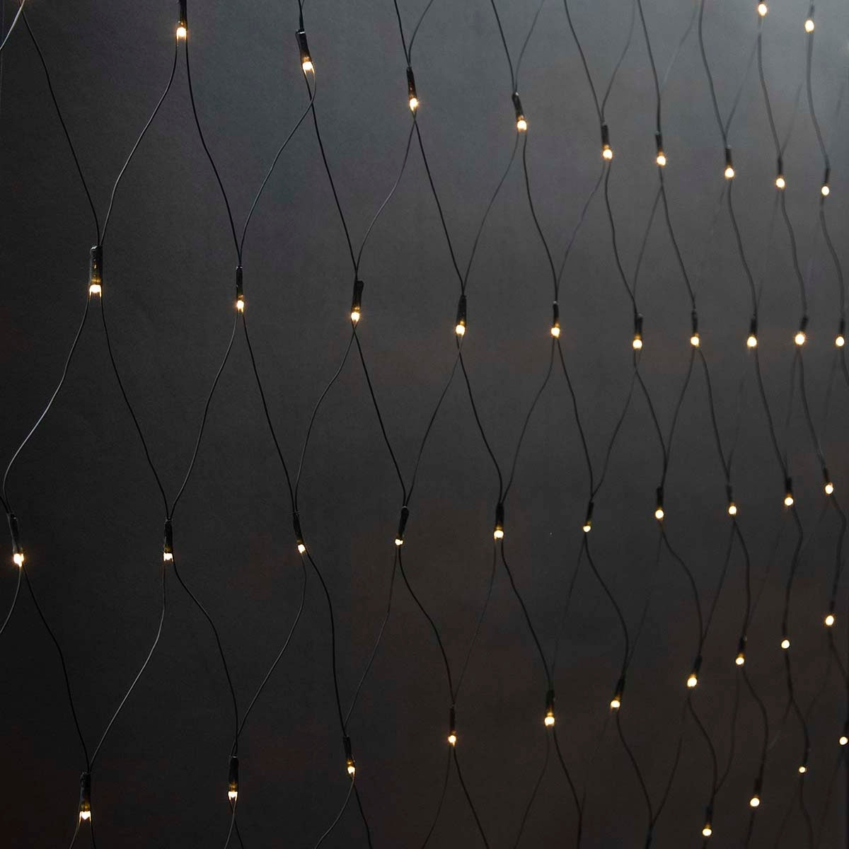 Decorative Net Lights | Warm White | 160 LEDs | 2 x 1 m | Lighting effects: 7 | Indoors or Outdoors | Power adapter