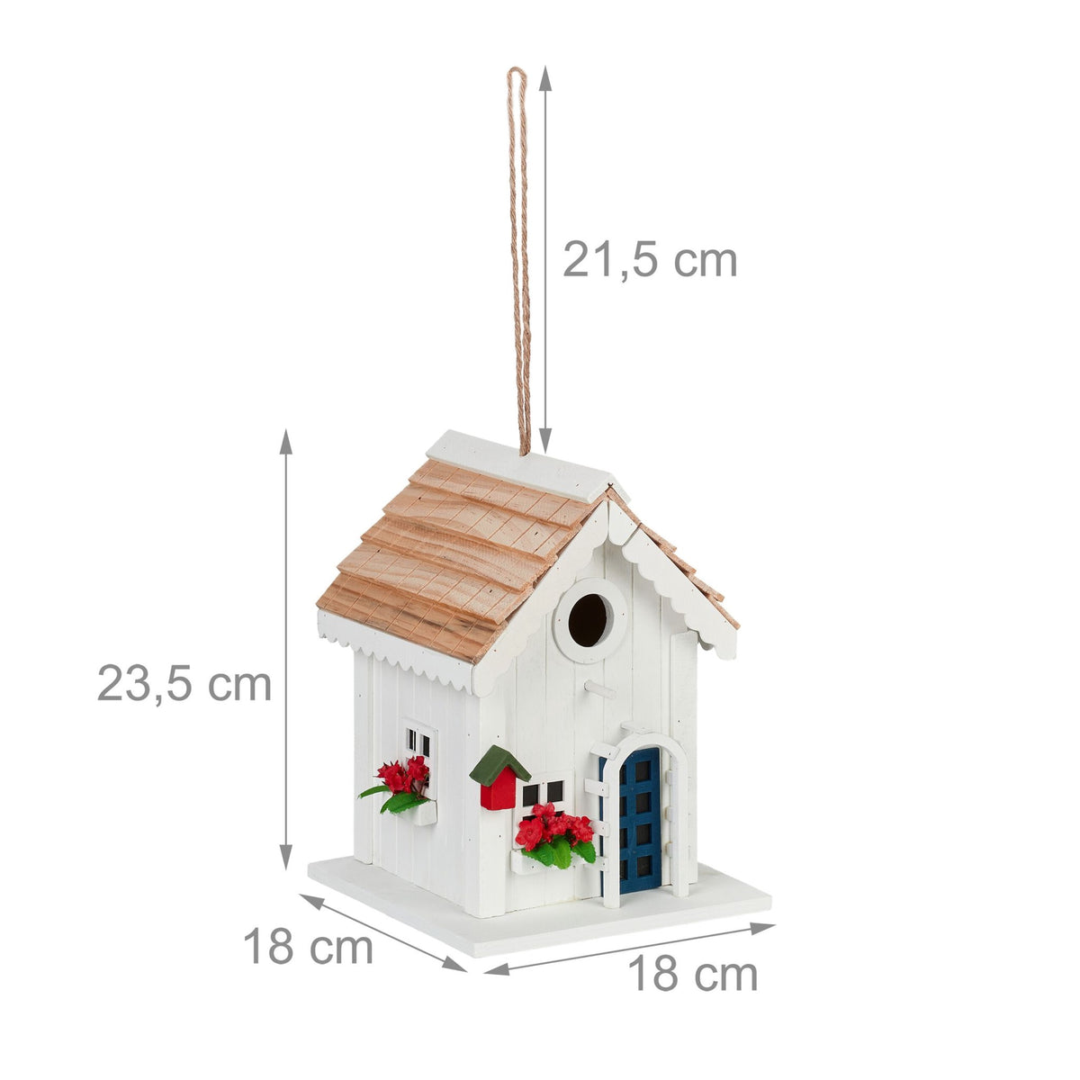 Decorative birdhouse in country style