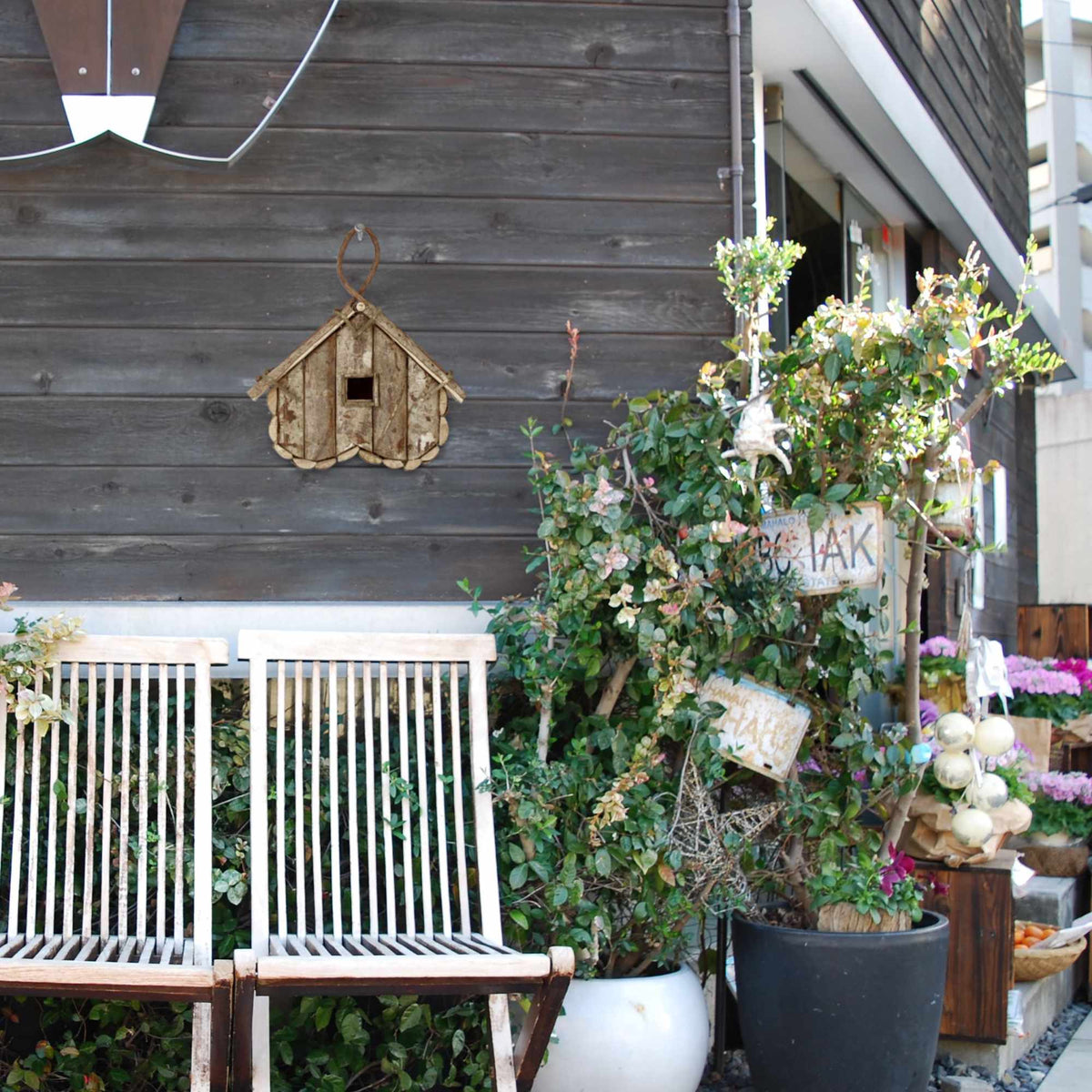 Decorative birdhouse in various designs