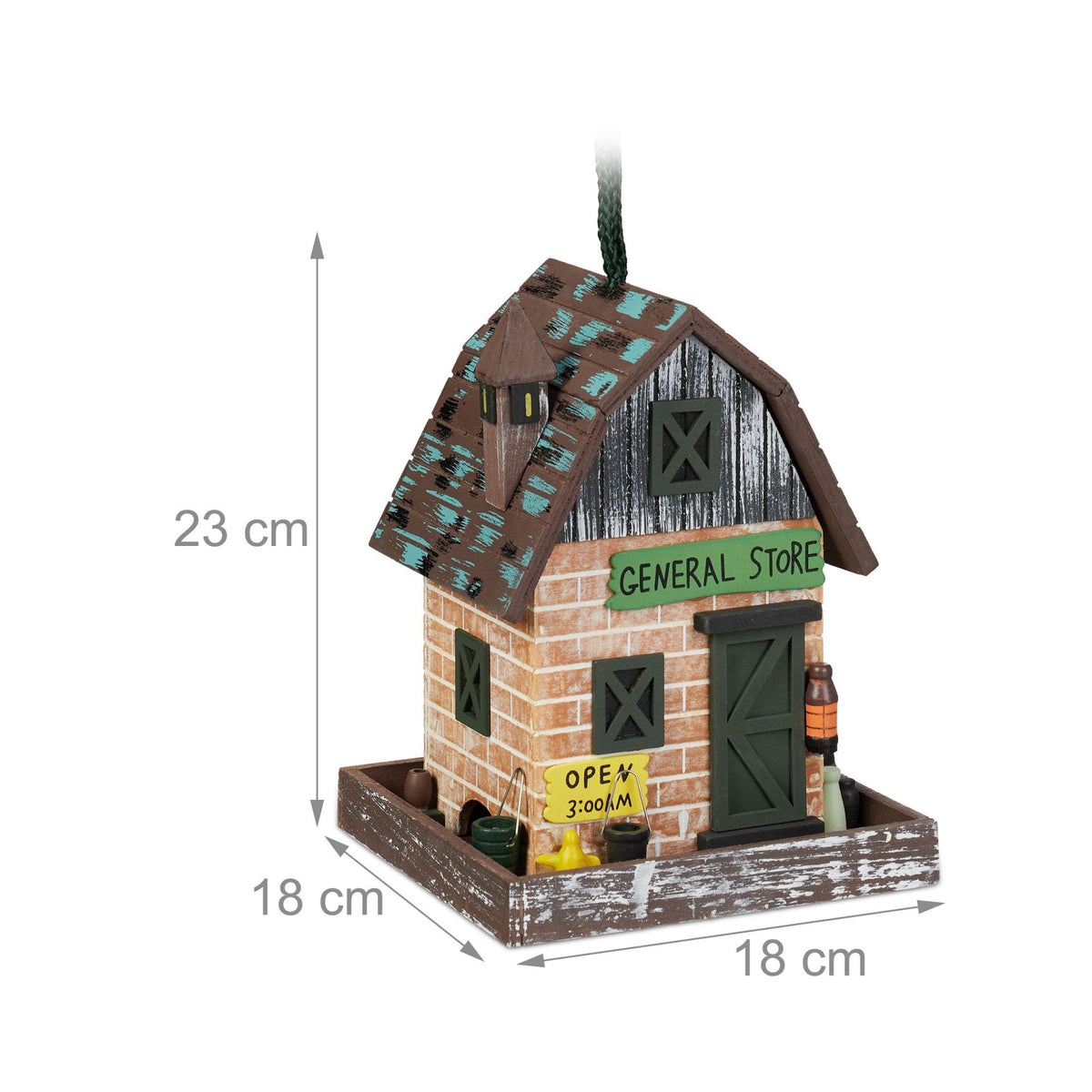 Decorative birdhouse shop design