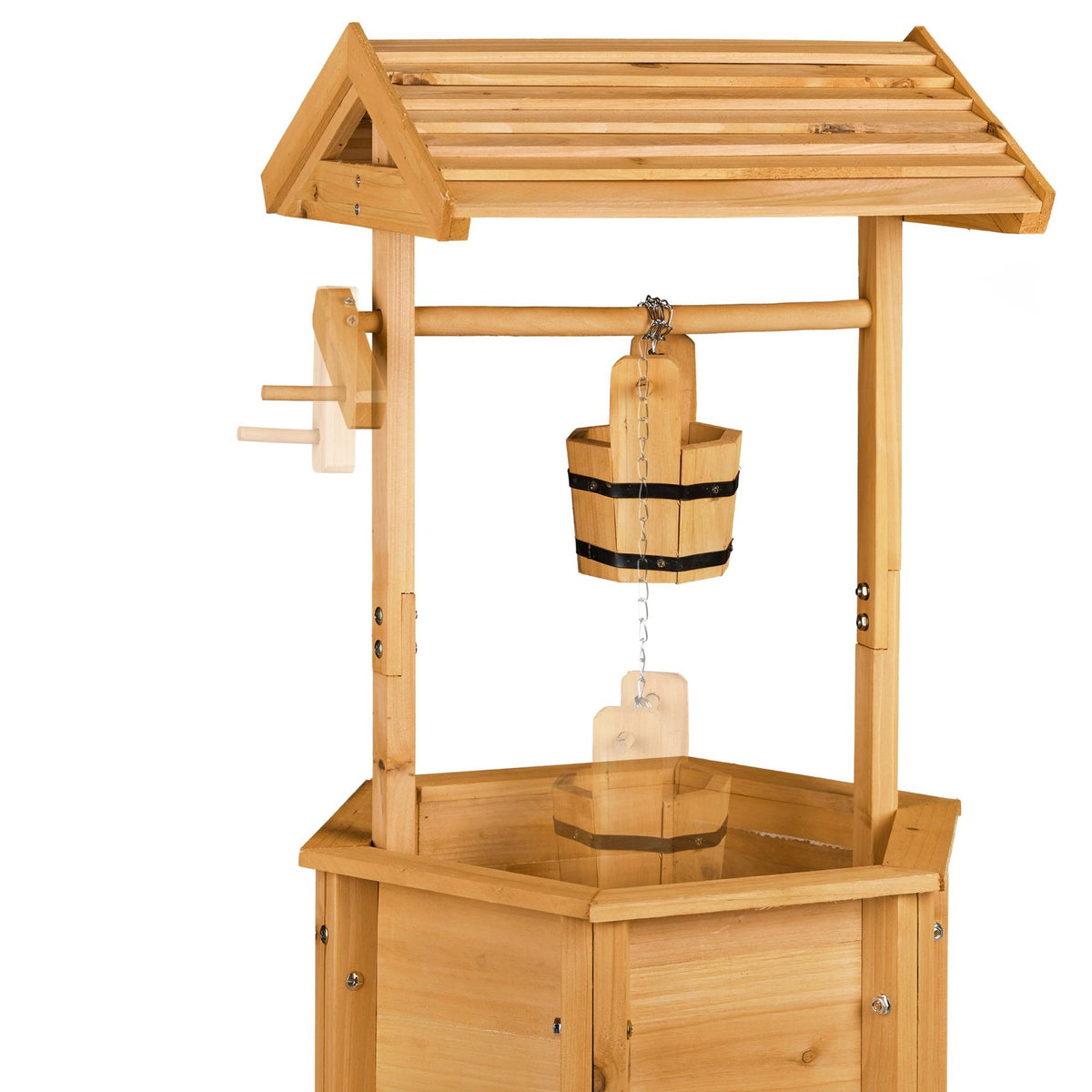 Decorative fountain Garden Wood