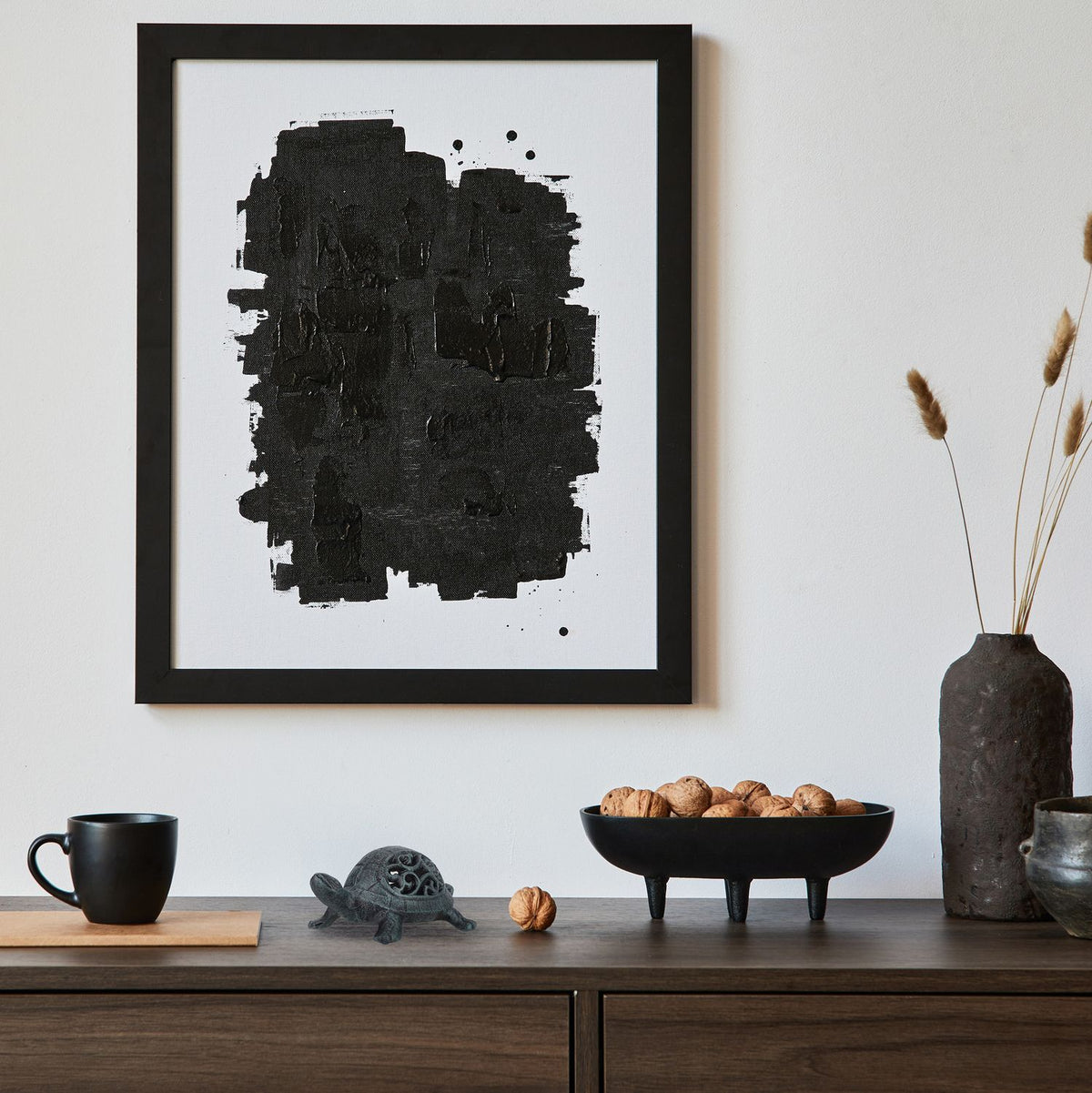 Deco turtle cast iron