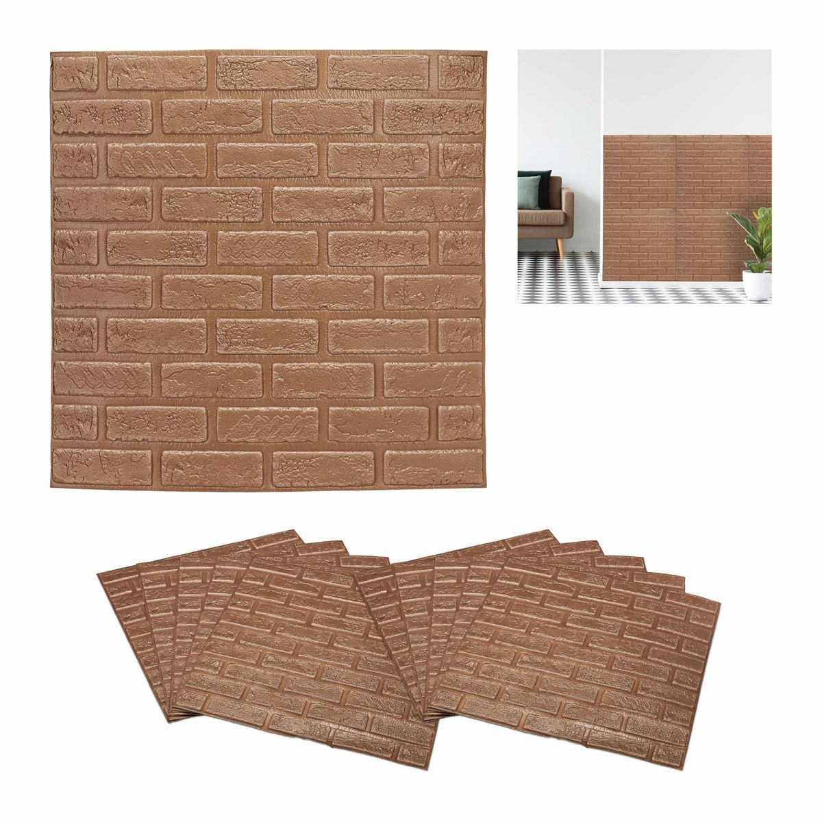 Dekorplast brick set of 10