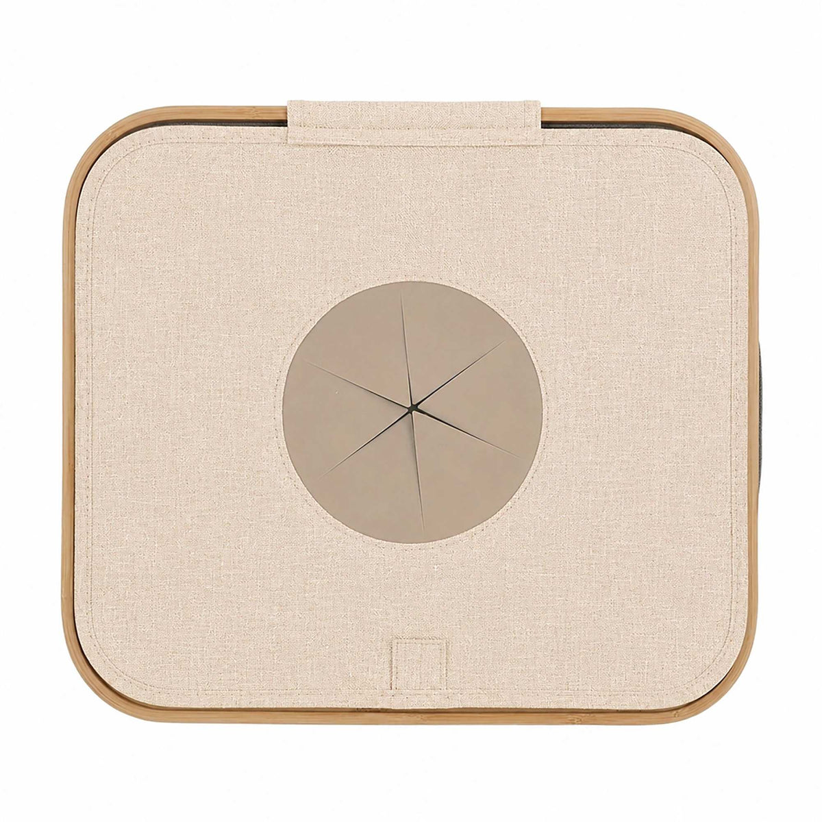 Deposit Bottle Collection Bin, 100L – Beige, Bamboo